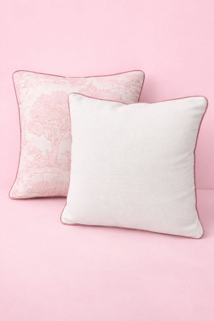 Cuscino in cotone 40x40 (retro bianco)